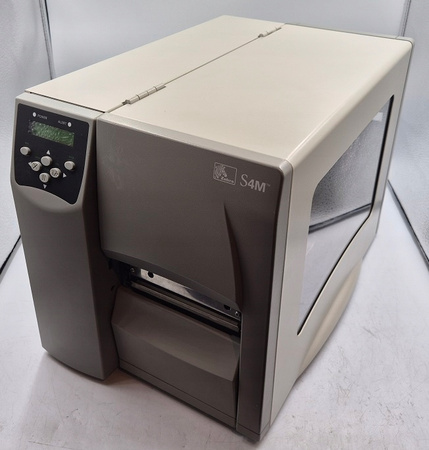 Zebra S4M | Drukarka etykiet termiczna i termotransferowa 203 dpi | USB, LAN, RS232 | 152 mm/s