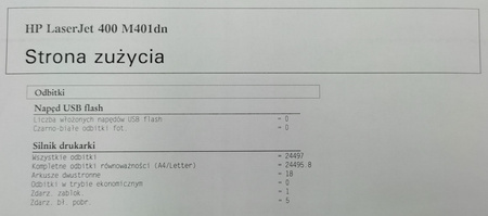 HP LaserJet Pro M401dn | Drukarka laserowa mono A4 | 33 str./min | Duplex | USB