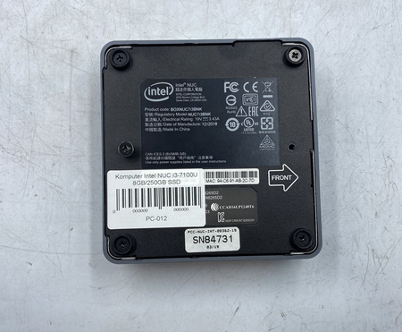 Intel NUC i3-7100U | 8 GB RAM | 250 GB SSD | Mini PC