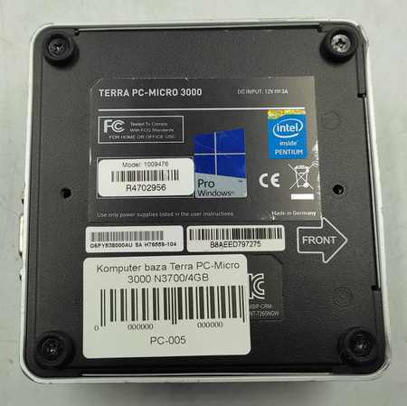 Terra PC Micro 3000 N3700 | 4 GB RAM | Mini PC
