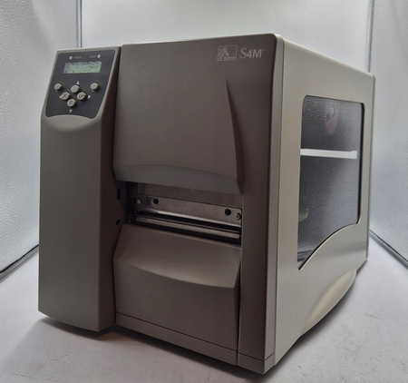 Zebra S4M | Drukarka etykiet termiczna i termotransferowa 203 dpi | USB, LAN, RS232 | 152 mm/s